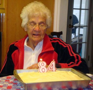 Happy 84th Birthday! Blowing Out the Candles