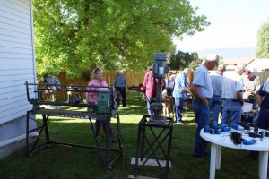 Crowded Sale Yard Sale Underway!