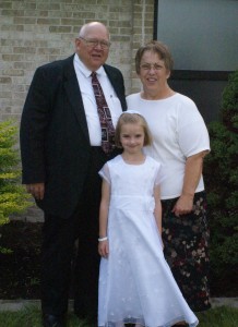 Kate and Her Maternal Grandparents