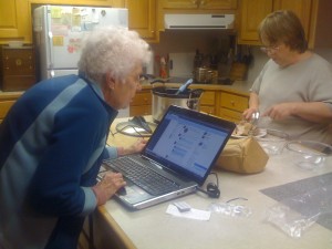 Mother's New Computer