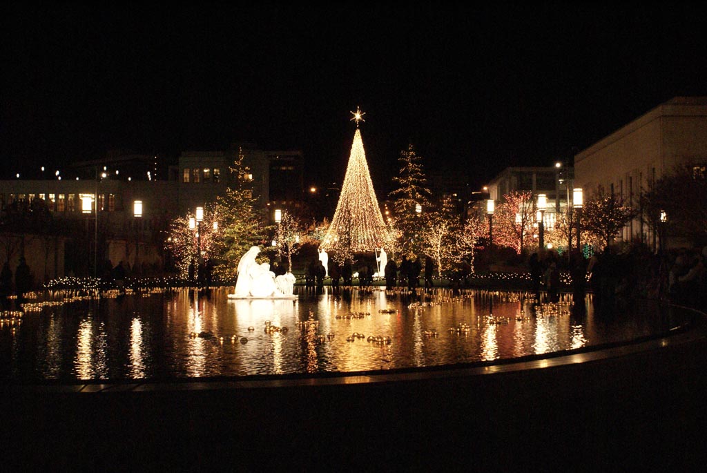 Christmas Lights On Temple Square | Roland K. Smith's Weblog