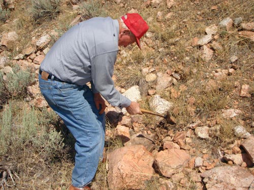 Dad Prospecting